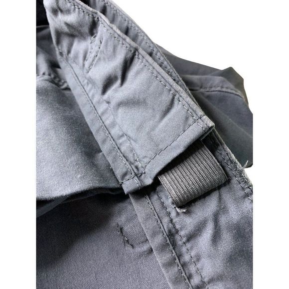 Men’ Claiborne Chino Shorts Gray Size 50 Adjustable Flex Waist 5124 10" Burmuda - Picture 6 of 6